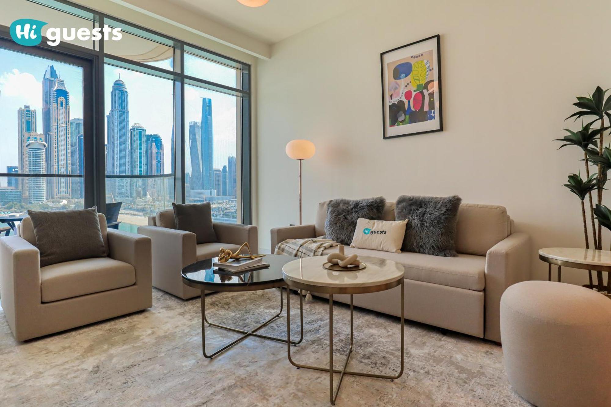 Higuests - Marina Vista Tower 1 With Views Of Marina And Ain Appartamento